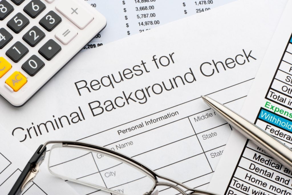 what type of background checks do employers do